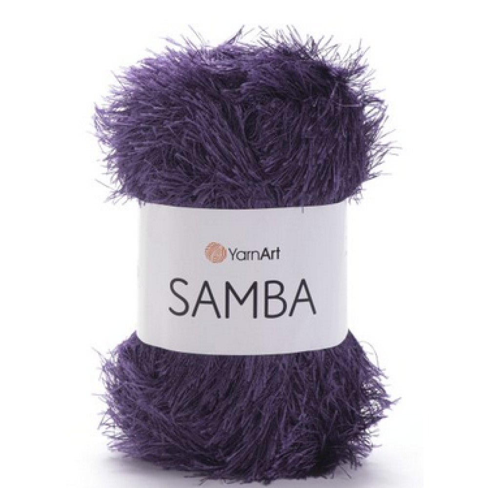Пряжа Samba-28 фіолетовий