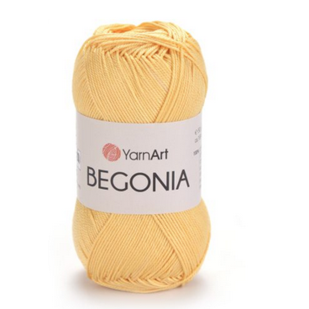 Пряжа Begonia-4653 світло-жовтий