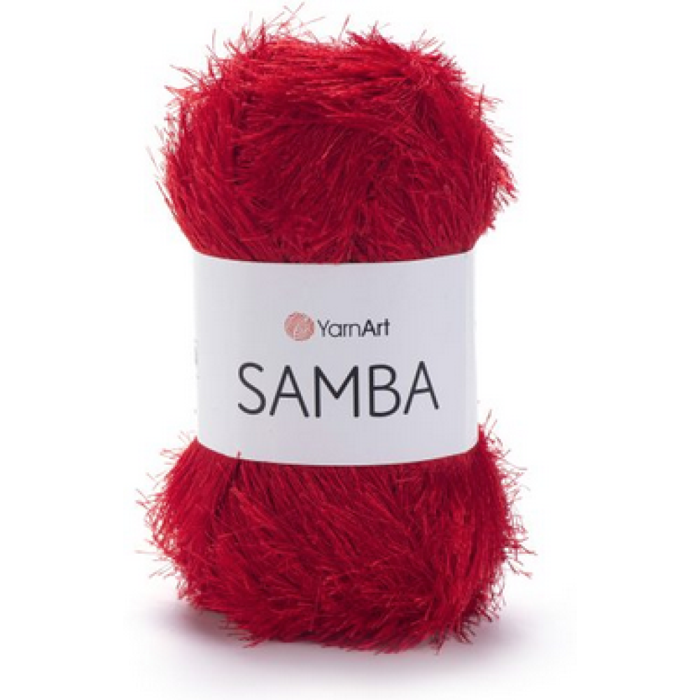 Пряжа Samba-156 червоний