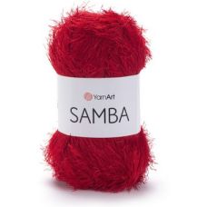 Пряжа Samba-156 червоний