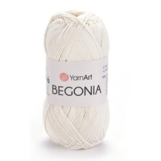 Пряжа Begonia-6282 молочний
