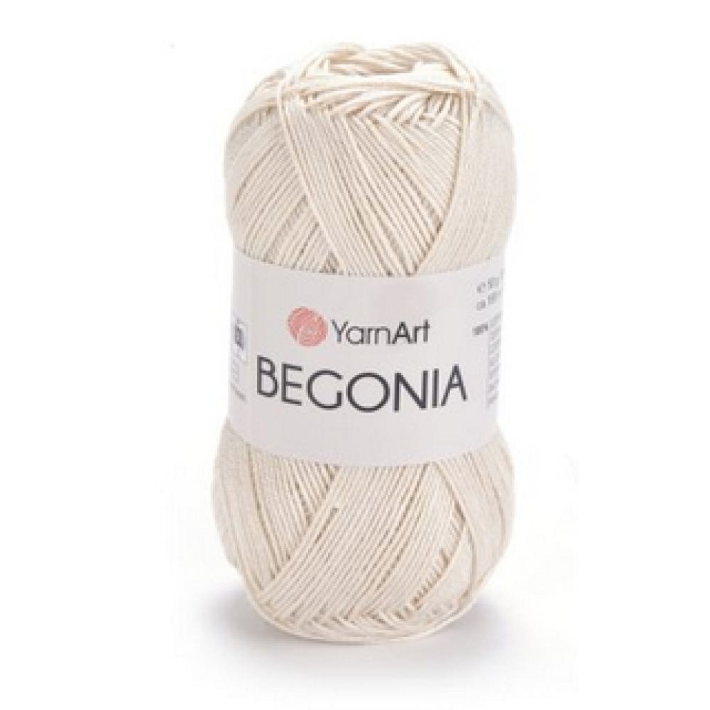 Пряжа Begonia-6194 молочний