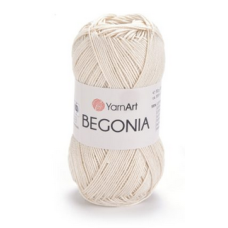 Пряжа Begonia-6194 молочний